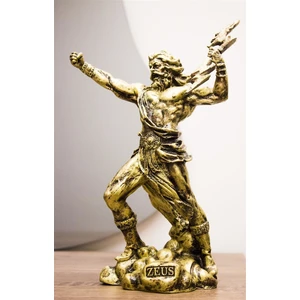Antioch Artdesign Zeus Biblo Mitolojik Tasarım Heykel Ev Dekor Hediyelik Eşya
