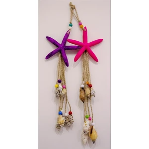 Antioch Artdesign Ikili Deniz Yıldızı Duvar Bahçe Balkon Süsü Ev Dekor Hediyelik Eşya