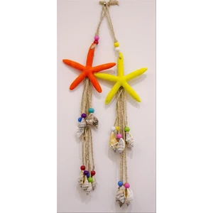 Antioch Artdesign Ikili Deniz Yıldızı Duvar Bahçe Balkon Süsü Ev Dekor Hediyelik Eşya