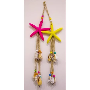 Antioch Artdesign Ikili Deniz Yıldızı Duvar Bahçe Balkon Süsü Ev Dekor Hediyelik Eşya