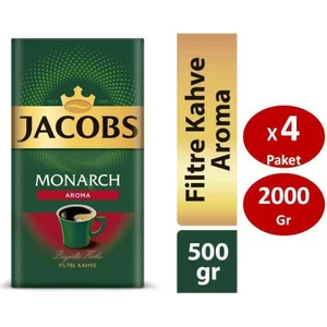 Monarch Aromalı Filtre Kahve 500 gr x 4lü SET