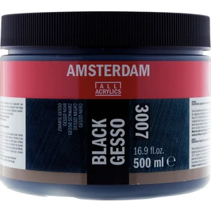 : Black Gesso : Siyah : 500 ml