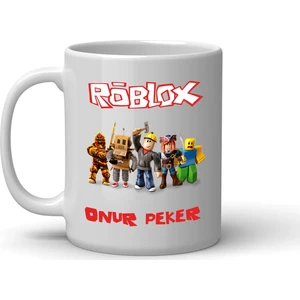Hediye Center  Kişiye Özel Isimli Roblox Baskılı Kupa Bardak