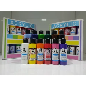 Monalisa Akrilik Mixartcolors 12 x 70 ml Set Bulut Mavi