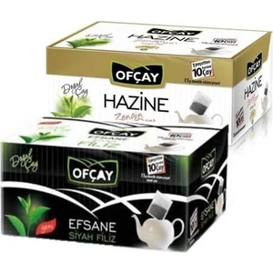 Demlik Poşet Çay 15 gr x 60  ( 30  Efsane Siyah Filiz + 30  Hazine Zengin Dem)