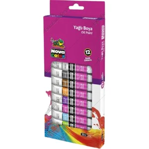 Nova Color Yağlı Boya 12 ml x 12 Renk
