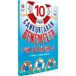 Damla Yayınevi Cankurtaran Denemeler Fen Bilimleri 8. Sınıf