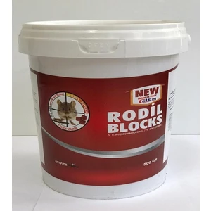 Fare İlaçı Mum Blok 500 gr Rodil Blocks