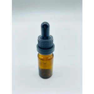 Cam Amber Şişe Kırılır Kapak İnce Cam Damlalık 10 ml 10'lu