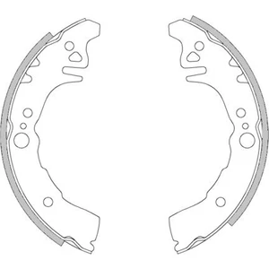 Arka Fren Balata(Kampana) Daihatsu Sirion 03>05 1,3/sirion 05 1,0/terios 01>03 1,3/hıjet 97 1,0