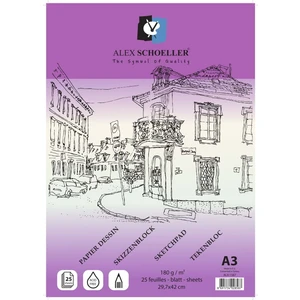 Alex Schoeller Spiralli Eskiz Blok A3 180 gr 25'li