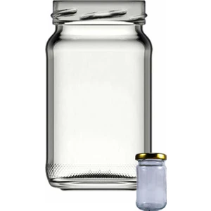 Anz - Cam Konserve Kavanozu - 105 cc (12)  Adet