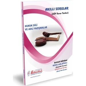 İlkumut Yayınları - Hukuk Dili ve Adli Yazışmalar