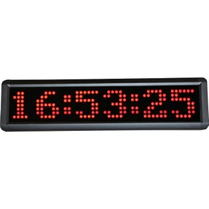 Dolunay LED Dijital LED Saat Dotmatrix 10CM x 38CM