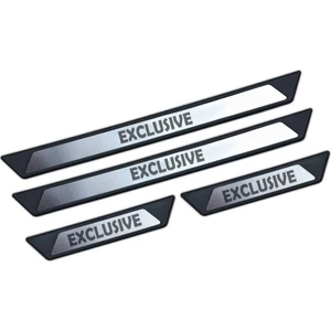 Ford Fusion Krom Kapı Eşik Koruması Exclusive 2002-2011 4 Parça