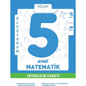 Bilfen Yayınları 5. Sınıf Matematik Depar Yeterlilik Paketi