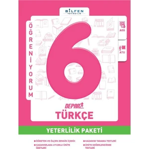 Bilfen Yayınları 6. Sınıf Türkçe Depar Yeterlilik Paketi