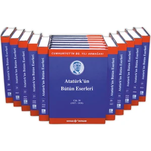 Atatürk'ün Bütün Eserleri Cilt: (30 Cilt Takım) - Mustafa Kemal Atatürk