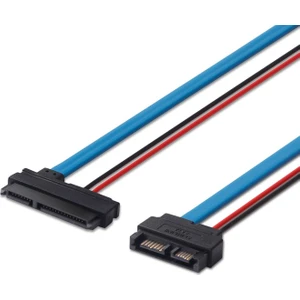 4791 Slim Sata 7+6 To 7+15 Pin Sata DVD Çevirici Dönüştürücü Adaptör Kablosu