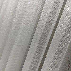 Volper Mekanik VP502 1. Kalite Buzlu Zemin Tül Perde 1/2,5 Pile Ekru 100 x 260