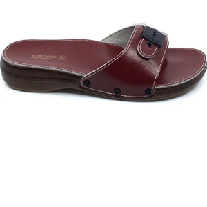 Minelli 6500 Bordo Kadın Terlik Yeni Sezon