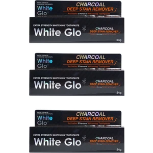 White Glo Aktif Karbon Kömürlü Beyazlatıcı Diş Macunu 24 g Avantajlı Paket X 3 Adet