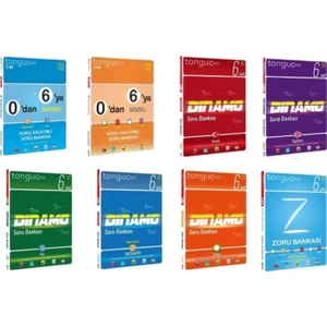Tonguç Akademi Tonguç 0'dan 6'ya 6. Sınıf Zoru Bankası Dinamo Soru Bankası Seti