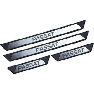 Volkswagen Passat B8 Variant Krom Kapı Eşik Koruması 2015 Üzeri 4 Parça