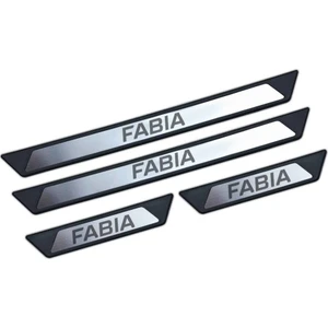 Skoda Fabia Sw Krom Kapı Eşik Koruması 1999-2007 4 Parça