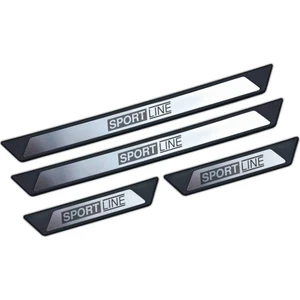 Peugeot 206 Krom Kapı Eşik Koruması Sport 2006-2013 4 Parça