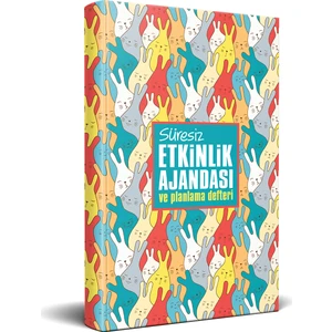 Halk Kitabevi Neşe Dünyası Süresiz Etkinlik Ajandası ve Planlama Defteri 13,5 x 21 cm