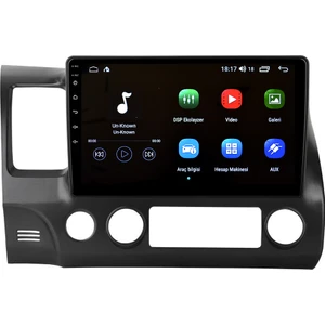 Honda Civic Fd6 Android Multimedya Navigasyon Oto Teyp