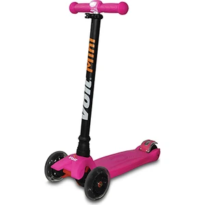 218 Işıklı 3 Teker Scooter Fuşya Scooter