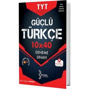 Bilinçsel Yayınları Kitap TYT Türkçe Deneme Sınavı 10X40 Güçlü