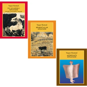 Ağrıdağı Efsanesi - Üç Anadolu Efsanesi - Binboğalar Efsanesi - 3 Kitap - Yaşar Kemal