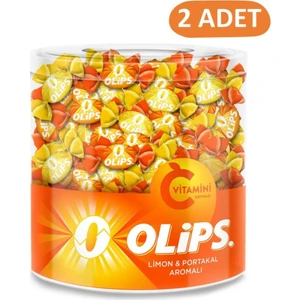 C Vitaminli Limon&Portakal Aromalı 462 gr Kavanoz Şeker - 2 Li
