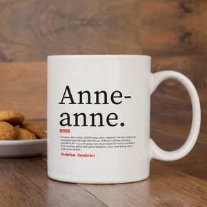 Lügatçe Anneanne Isme Özel Kupa
