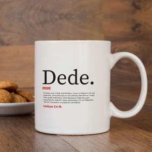 Lügatçe Dede Isme Özel Kupa