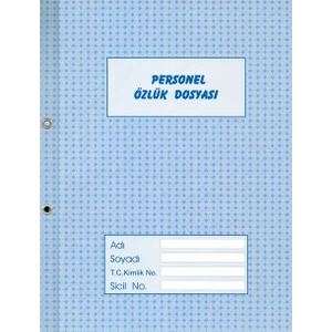 Personel Özlük Dosyası - 2 Adet
