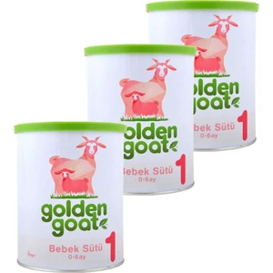 Golden Goat 1 Keçi Bebek Sütü 400 gr (3'lü Avantaj Paketi)