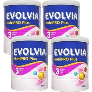 Nutripro Plus 3 Bebek Devam Sütü 800gr 4'lü Paket