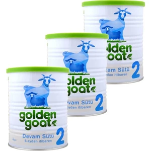 Golden Goat 2 Keçi Devam Sütü 400 gr (3'lü Avantaj Paketi)