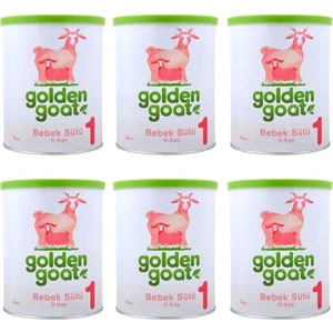 Golden Goat 1 Keçi Bebek Sütü 400 gr (6'lı Avantaj Paketi)