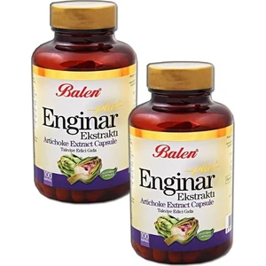 2 Kutu Balen Enginar Plus Ekstraktı Kapsülü 820 Mg x 100 Kapsül x 2 Takviye Edici Gıda