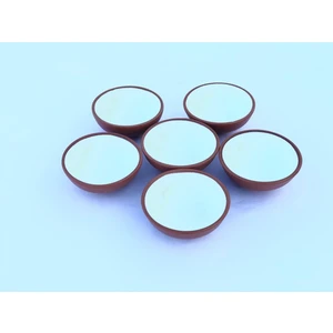6'lı Naturel 12 cm Kase Takımı (Beyaz)