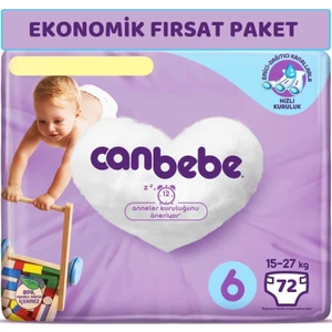 Bebek Bezi Beden: 6 (15 - 27 Kg) Extra Large 72'li