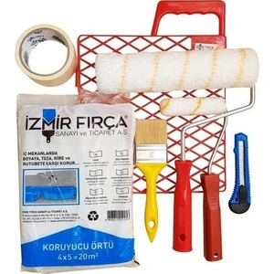 Izmir Fırça Pratik Boyacı Seti 25CM