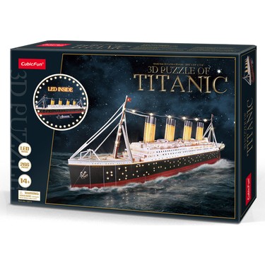 Cubic Fun Titanic LED Işıklı 3D Puzzle Fiyatı - Taksit Seçenekleri