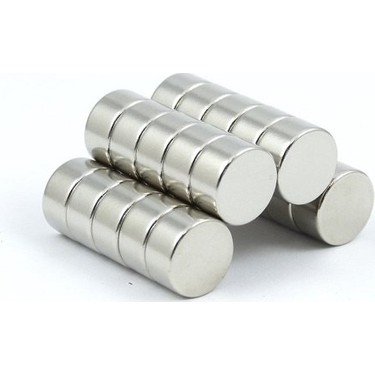 Mıknatıs Market 25 Adet 10 x 5 mm Yuvarlak Güçlü Neodyum Fiyatı