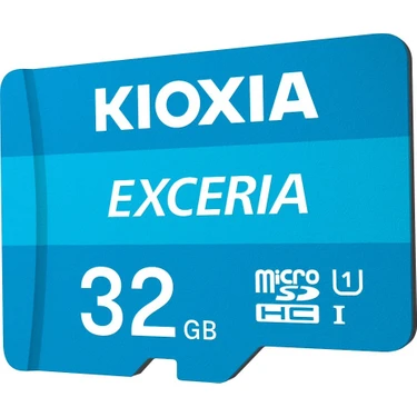 Kioxia 32GB Exceria Micro SDHC UHS-1 C10 100MB/sn Hafıza Kartı